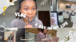 VLOG | your girl joined the gym, makeup, study session with some takeaways