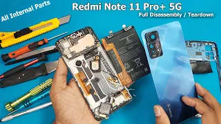 Redmi Note 11 Pro 5G Teardown / Disassembly | How to Open Redmi Note 11 Pro+ | all internal Parts