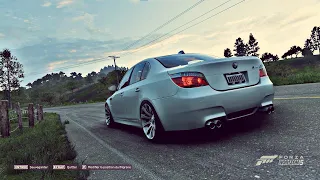 BMW E60 M5   Forza Horizon 5  v12 twin turbo cha3TooT