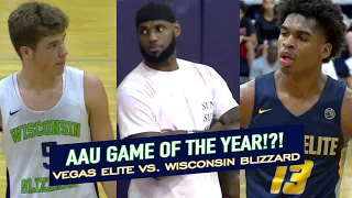 LEBRON Watches Jalen Green AND Josh Christopher OVERTIME BATTLE With Wisconsin Blizzard?!