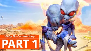 Destroy All Humans! Remake - Gameplay Walkthrough PART 1 - No Commentary