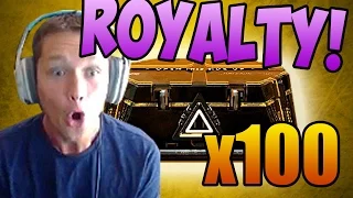 Opening 100 Advanced Supply Drops - HUNTING ROYALTY ELITE VARIANTS! (And Code Giveaway!)