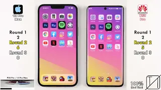 iphone 13 pro max vs Huawei p50 pro || speed test || full comparison #iphone13promaxx #huaweip50pro