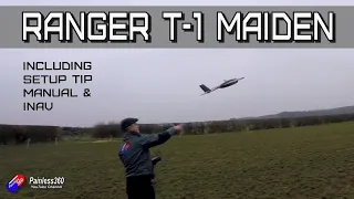 HEEWING Ranger T1: Maiden flight and Setup Tips for Manual and INAV builds