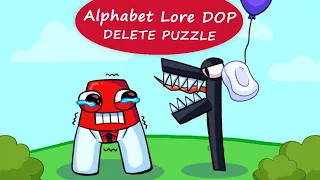 Alphabet Lore DOP - Delete Puzzles and Help Alphabet Lore Letters! | Debbie Shine Games