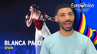 American Reacts Blanca Paloma - Eaea | Spain National Final Performance Eurovision