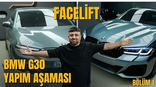 TÜRKİYENİN EN İYİ BMW G30 PROJESİ I FACE LİFT YAPTIK I BÖLÜM 1