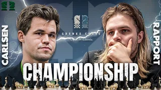 May CHAMPIONSHIP Match pa?? Talagang sinubukan si Magnus! | Carlsen vs Rapport Grenke Chess 2024