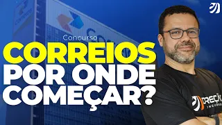 CONCURSO CORREIOS: INICIANDO HOJE OS ESTUDOS! POR ONDE COMEÇAR? (Douglas Oliveira)