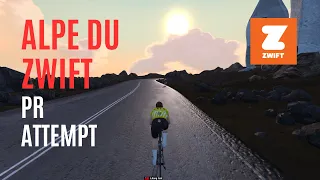 Zwift - Alpe Du Zwift PR Attempt