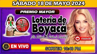 PREMIO MAYOR LOTERIA DE BOYACA del SÁBADO 18 de Mayo 2024 #loteria #loteríadeboyacá