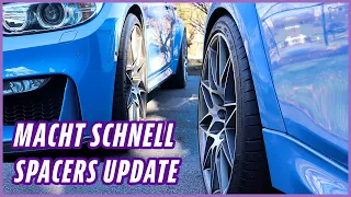 Spacers Update (you guys were right) | Macht Schnell F80 Spacers