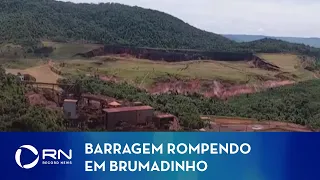 Novo vídeo mostra força da lama após rompimento da barragem em Brumadinho