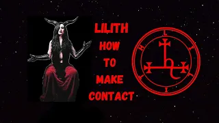 How to make contact with Lilith