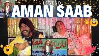 Punjabi Reaction On KING OF COMEDY l LEGEND Amanullah Khan Saab Di Mazedar Comedy #amanullahkhan