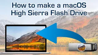 How to create a macOS 10.13 High Sierra Flash Drive #Bootable #macOS #highsierra #flashdrive