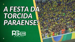 A FESTA DA TORCIDA PARAENSE DURANTE BRASIL x BOLÍVIA