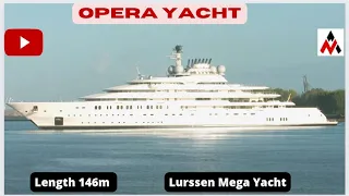 Opera | Mega Yacht | Lurssen Opera 146m Luxury Yacht | Launch in Germany | Yacht Life | AN |