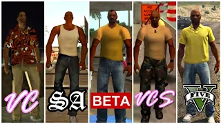Evolution of VICTOR VANCE in GTA Games | VICTOR Visits Every GTA MAP | 2001-2021