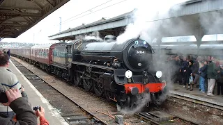 61264 B1 Locomotive hits the buffers at Norwich