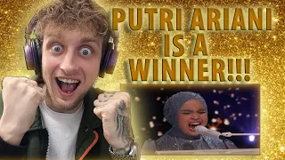 PUTRI ARIANI IS A WINNER! AGT FINAL 2023 - Don't Let The Sun Go Down On Me - Putri Ariani (Reaction)