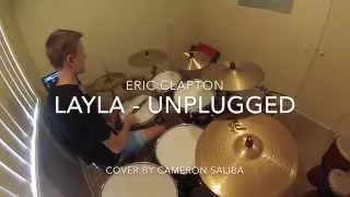 Layla Unplugged - Eric Clapton - Drum Cover by Cameron Saliba
