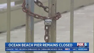 Ocean Beach Pier Remains Closed