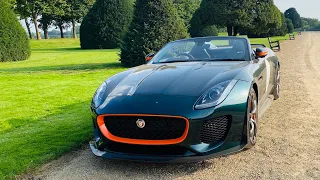 Jaguar Project 7 road trip special part 1. A tour round Hampton Court Concours & then on to France