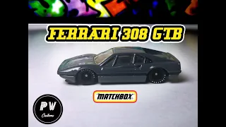 STANCED Ferrari 308 GTB - F40 Wheels 1/64 Matchbox