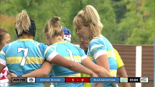 Hong Kong v Kazakhstan: Asia Rugby Women's Sevens Series Korea 7s