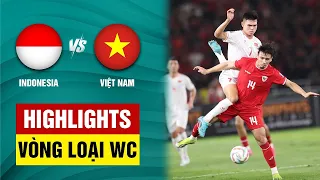 VTV5 | Highlights | Indonesia - Việt Nam | Vòng loại 2 World Cup 2026 (20h30, 21/3/2024)