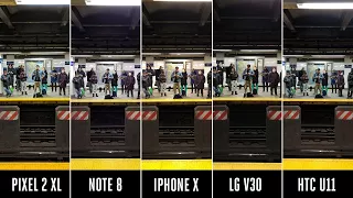 Camera shootout: iPhone X vs. Pixel 2 vs. Note 8