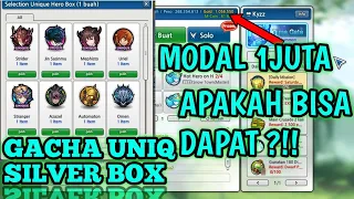 LOST SAGA ORIGIN || GACHA UNIQ SILVER BOX MODAL 1JUTA