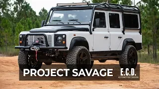 Project Savage | Custom Defender 110 with 600HP