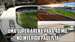 UMA NOVA ARENA no INTERIOR de SP para 40 MIL PESSOAS inspirada no ALLIANZ PARQUE! Obra de 20 MILHÕES