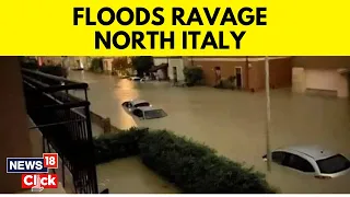 Italy Floods News | Drone Footage Shows The Scale Of Damage In Flood-Hit Northern Italy }| News18