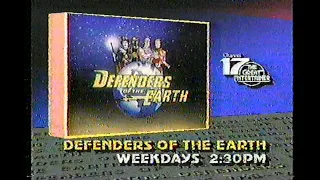 'Defenders of the Earth' cartoon commercial for Philadelphia's Channel 17 from 1986
