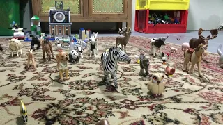 Evan Almighty animals inside the ark stop motion