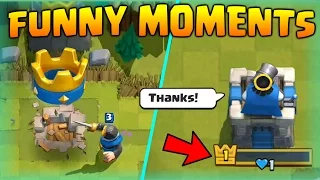 Funny Moments, Glitches, Fails, Wins and Trolls Compilation #2 | CLASh ROYALE Montage