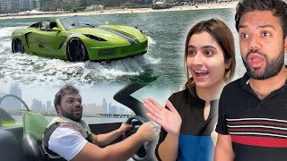 Pani Me Chalne Wali Gari Chalai 😱 | $100,000 Jet Car In Dubai 😍