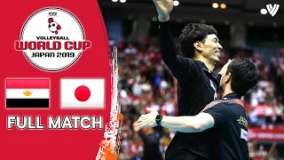 Egypt 🆚 Japan - Full Match | Men’s Volleyball World Cup 2019