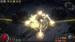 Path of Exile 3.23 Affliction Chieftain Holy Flame totem. Elder