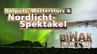 Wettersturz im Küstengebirge & Jagd nach Nordlichtern | Biwak in Island | Folge 3 | MDR
