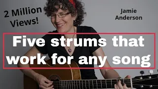 Five strum patterns that will work for almost any song