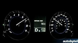 2014 Infiniti QX70 0-60 MPG Acceleration Test Video - 325 HP 3.7 Liter V-6 (FX35/FX37)