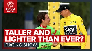 Are Tour de France Winners Taller & Lighter Than Ever Before? | GCN's Racing News Show