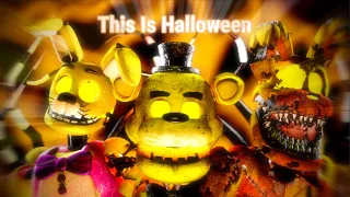 [FNAF/SFM] This Is Halloween Metal Mashups By Hungry Covers/Jonathan Young  [Halloween Special/BDay]