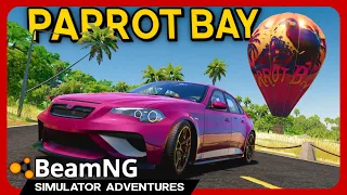 This Tropical Island is BeamNG Heaven! - Parrot Bay Map Mod