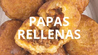Papas Rellenas (Stuffed Potato Croquettes)