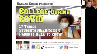 COLLEGE DURING COVID: 17 Things Students Need to Do and Parents Need To Know